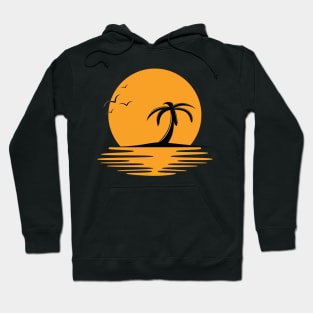 Overlook Bay Sunset Hoodie